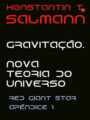 cover image of Gravitação. Nova Teoria do Universo